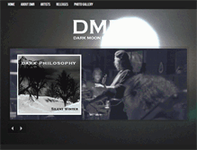 Tablet Screenshot of dmoonrecords.com